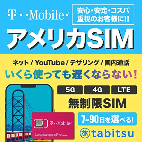 T-Mobile アメリカSIM